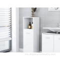 White Hotel Wood Wood Bilik Mandi Single Vanity Pencukur Kabinet